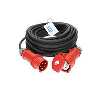 KALLE DAS KABEL Rallonge CEE 400 V 32 A H07RN-F 5G 6,0 mm² avec inverseur de phase 10 m