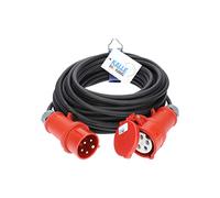 Kalle das Kabel, Rallonge CEE Câble caoutchouc H07RN-F 5G, 1,5 mm², 400 V, 16 A avec inverseur de phase