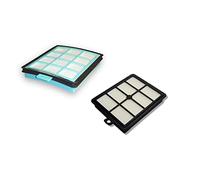 Kallefornia K812W + K753F pour Philips PowerPro Expert FC9712 - Kit composé de filtres HEPA et de filtres d'aspiration