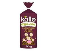 Kallo Foods Lot de 6 gâteaux aux légumes caramélisés 122 g