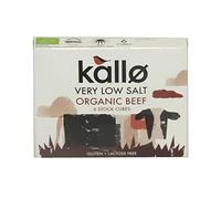 Kallo - Very Low Salt Organic Beef Stock Cubes - 48g (Case of 15)