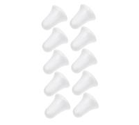 KALLORY 10pièces Ornements De Noël Forme De Cloche Lot De Pendentifs Pour Décorations De Sapin Accessoires Légers Et Réutilisables Pour Fêtes Et Célébrations