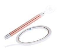 KALLORY 1ensemble Roues à Diamant Avec Éclairage Led Pour Peinture Strass Outils De Dessin Ruban Adhésif Pour Art Créatif