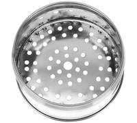 KALLORY 1pièce Plateau Vapeur Acier Inoxydable Plateau Vapeur Ménager Compact Cuisson Saine pour Légumes et Dim Sum Accessoire Cuisson pour Maison