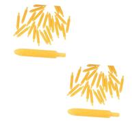 KALLORY 2 Ensembles Recharge De Stylo De Peinture Marqueur Pointes Stylet Basé Touch up Paint Pen Pointe Fine Stylos Stylo Peinture Pointes À L'huile 25 Pièces * 2