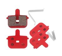 KALLORY 2 Paires Plaquettes de Frein à Disque Vélo, Mécaniques, Métal | Remplacement pour Vtt et Vélo, Freinage Stable, Longue Durée, Compatible Disque Mécanique