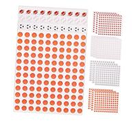 KALLORY 20 Feuilles Autocollants Mini-balle Gommettes Autocollants D'album Pour Adolescents Garçons De Sport Petits Ballon De Sport Boule T-shirts