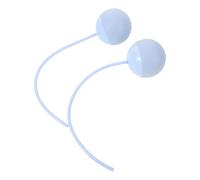 KALLORY 2pièces Balle sans Corde pour Corde à Sauter Fitness Accessoires de Remplacement Poids Lesté et Tpr Compteur de Sauts Intégré pour Entraînement Intérieur Sportif