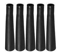 KALLORY 5 Pièces Tee D'entraînement de Baseball Noir en Caoutchouc Support Stable et Conception Épaissie pour Séances de Pratique et Instruction en Groupe