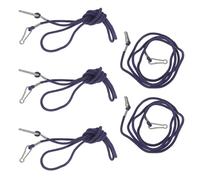 KALLORY 5pcs Sangles de Sécurisées en Nylon pour Garçon et Filles Crochet Autour du Cou, Accessoires Anti-perte pour Moufles, pour Activités en Extérieur et Travail