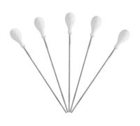 KALLORY 5pcs Tiges D'allumage à Ventouses en Métal et Coton Résistantes la Déformation, Outil Multifonction pour Ventouses, Fire Cupping Professionnel et Débutants