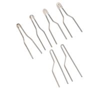 KALLORY 6pcs Pointes de Pyrogravure en Alliage pour Brûleur à Bois, 3 Spécifications Différentes, Résultats Précis pour Projets Artistiques et Travaux Manuels