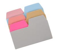 KALLORY 90pièces Color Index Note Papers Stickers Lot de Onglets de Séparation Repositionnables pour Bureau École et Organisation de Cahiers