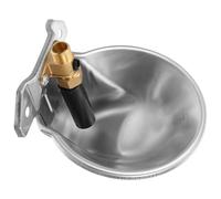 KALLORY Abreuvoir Automatique Inox pour Bétail Grande Capacité Bol Eau Robuste pour Vaches Moutons et Chèvres Distributeur Eau Pratique pour Ferme et Pâturage