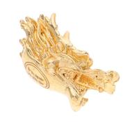 KALLORY Baguettes de Sourcier en Cuivre Design Unique Tête de Dragon Outils de Recherche D'eau et Chasse aux Fantômes et Accessoires Variés pour Divination et Feng Shui