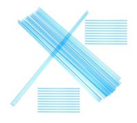 KALLORY Barres de Reliure Transparentes pour Dossiers A4, Clips en Plastique Robustes, 30 Pièces, Accessoires de Fourniture Scolaire pour Organisation de Documents