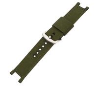 KALLORY Bracelet de Montre Connectée en Nylon Vert 22mm, Ajustable et | Compatible avec Montre Outdoor A1918, Usage Quotidien, Présent Anniversaire Noël
