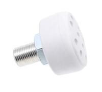 KALLORY Butée de Frein Facile à Installer et Utiliser Accessoire Indispensable en Caoutchouc Blanc pour Sécurité et Contrôle pour Patins à roulettes Double Rangée