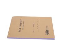 KALLORY Carnet de Reçus de Factures de Travaux en Papier, Système Conforme aux Douanes, Gestion des Commandes en Entreprise