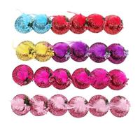 KALLORY Chapeaux à Paillettes Couvre-Chef Décoratif Lot de 24 pour Animaux de Compagnie en Polyester Confortable, Design Adorable, pour Fêtes et Cosplay d'animaux