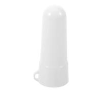 KALLORY Diffuseur de Lumière de Lampe Torche Abat-Jour Diffuseur de Lampe en Plastique Blanc Design Compact Protection des Yeux Éclairage Intérieur et Temps Humide