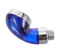KALLORY Douchette Haute Pression pour Bac à Shampoing, Tête Bleue | Métal et Plastique, Installation Facile, Usage Salon sur Bac ou Cuve, Nettoyage en Profondeur
