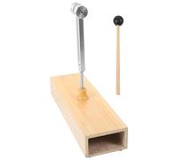 KALLORY Ensemble de Diapasons et Amélioration Concentration et Maillet en Alliage D'aluminium avec Boîte Acoustique en Bois Design Portable pour Exercices de Contemplation