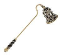 KALLORY Éteignoir à Bougie pour Éteindre Design Fleur en en Métal et Décorer Intérieur Accessoire pour Maison Élégant