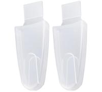 KALLORY Étui à Ciseaux de Jardinage 2 Pièces en Plastique Blanc