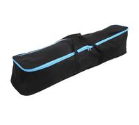 KALLORY Étui à Maillet de Croquet Pliable en Tissu Oxford Noir, Paquet de Transport Résistant et Organisateur Pratique pour Voyage Fermeture Éclair