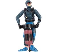 KALLORY Figurine de Plongeur Miniature en Abs Bleu pour Aquarium, Décor Décoratif Adapté à Tous Aquariums d'eau Douce et Salée, pour Scènes et Paysages sous-Marins
