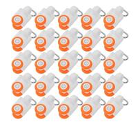 KALLORY Galets de Roulement Compatibilité Mouvement Précis en Plastique et Métal 120pcs pour Rail de Rideau Coulissant pour Chambres et Environnements Calmes