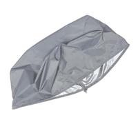 KALLORY Housse de Siège Pliable pour Bateau Étanche, 210d Oxford Gris | Protection Intégrale Pluie et Soleil, pour Siège sur Pied, Usage Extérieur et Rangement au Quai