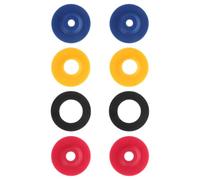 KALLORY Joints D'étanchéité Lot de 8 Installation Facile en Silicone Limiteurs de Débit Économise l'eau Efficacement pour Pommeaux Tuyaux