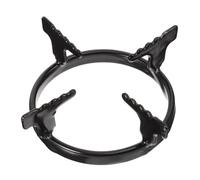 KALLORY Lisse sans Bavures pour Casseroles Rond Noir Design Spécial et Finition Soignée pour Cuisinière à Gaz pour Cafetières et Casseroles