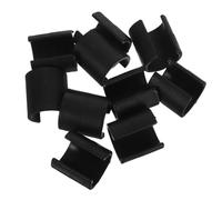 KALLORY Lot de 10 Clips pour Tige D'arbitre de Football en Abs, Boucles de Drapeau de Corner pour Équipement Entraînement Football, Facile à Installer, pour Jardin et Coupe du Monde