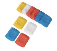 KALLORY Lot de 10 Craies à Coudre en Cire pour Tailleur, Application Pratique sans Tacher les Mains, Design Carré Ergonomique pour Machines à Coudre et Création DIY