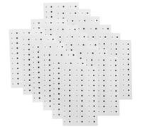 KALLORY Lot de 20 Autocollants Temporaires à Points Noirs en Papier, Application Facile et Réutilisable, Décorations D'halloween et Accessoires de Fête Amusants