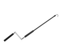 KALLORY Manivelle de Store Manuel en Fer 59,5x10,5x1,7cm Poignée Ergonomique pour Pergolas et Patios, Outil Robuste pour Stores Enrouleurs et Pare-Soleil