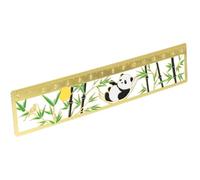 KALLORY Marque-page Accessoire Pratique en Métal Fin et Léger Style Chinois, Règle Décorative Délicate et Présents pour Enseignants pour Camarades