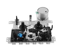 KALLORY Mécanisme de Lecteur de Cassette Argenté en Abs et Métal, Compatible pour Remplacement DIY, Améliore la Performance Stéréo des Systèmes Audio