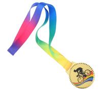 KALLORY Médailles d'honneur de Cyclisme Résistantes en Alliage de Zinc, Prix de Première Place pour Compétitions de Vélo, 1 Pièce Cordon, pour Remises de Prix et Célébrations