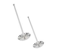 KALLORY Moule à Friture en Acier Inoxydable 304 pour Maison, 2pcs, Utilisation Rapide et Résistante, pour Hôtels et Boutiques de Petit-déjeuner