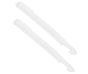 KALLORY Moules en Silicone Blanc Facile à Démouler Lot de 20 pour Crochet DIY pour Création de Crochets en Résine Les Loisirs Créatifs