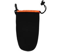 KALLORY Neoprene Lens Pouch for DSLR Shockproof Water Resistant Camera Lens Case with Drawstring XL for Professional and Hobbyist Photographers