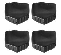 KALLORY Patins Antidérapants Lot de 4 20X60 MM pour Pieds d'Échelle Télescopique en Caoutchouc Naturel Usage Intérieur Protection pour Escabeaux Pliants
