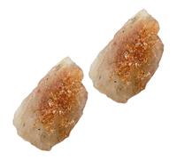 KALLORY Pierres de Soleil Naturelles Présent en Pierre Brute 2pcs pour Massage et Thérapie, Plusieurs Styles Plusieurs styles pour Amis Aimant Yoga et Contemplation Plusieurs styles