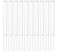 KALLORY Pinces à Partitions Pratiques et Portables en Acrylique Lot de 5 Paires pour Pupitre de Musique, pour Partitions et Recettes en Cours Cuisine