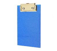 KALLORY Planchette Pince en Acrylique et Fer pour Bureau, Support D'écriture Solide et Léger, Clips de Rangement de Documents, pour Usage Professionnel au Bureau