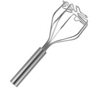 KALLORY Presse-purée de bœuf haché - Gadgets ménagers - Argent - En acier inoxydable - Ensemble purée de pommes de terre